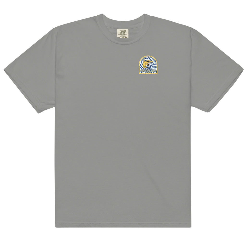 T-shirt Homme Épais – Imprimé Requin Marteau, Style Décontracté Premium