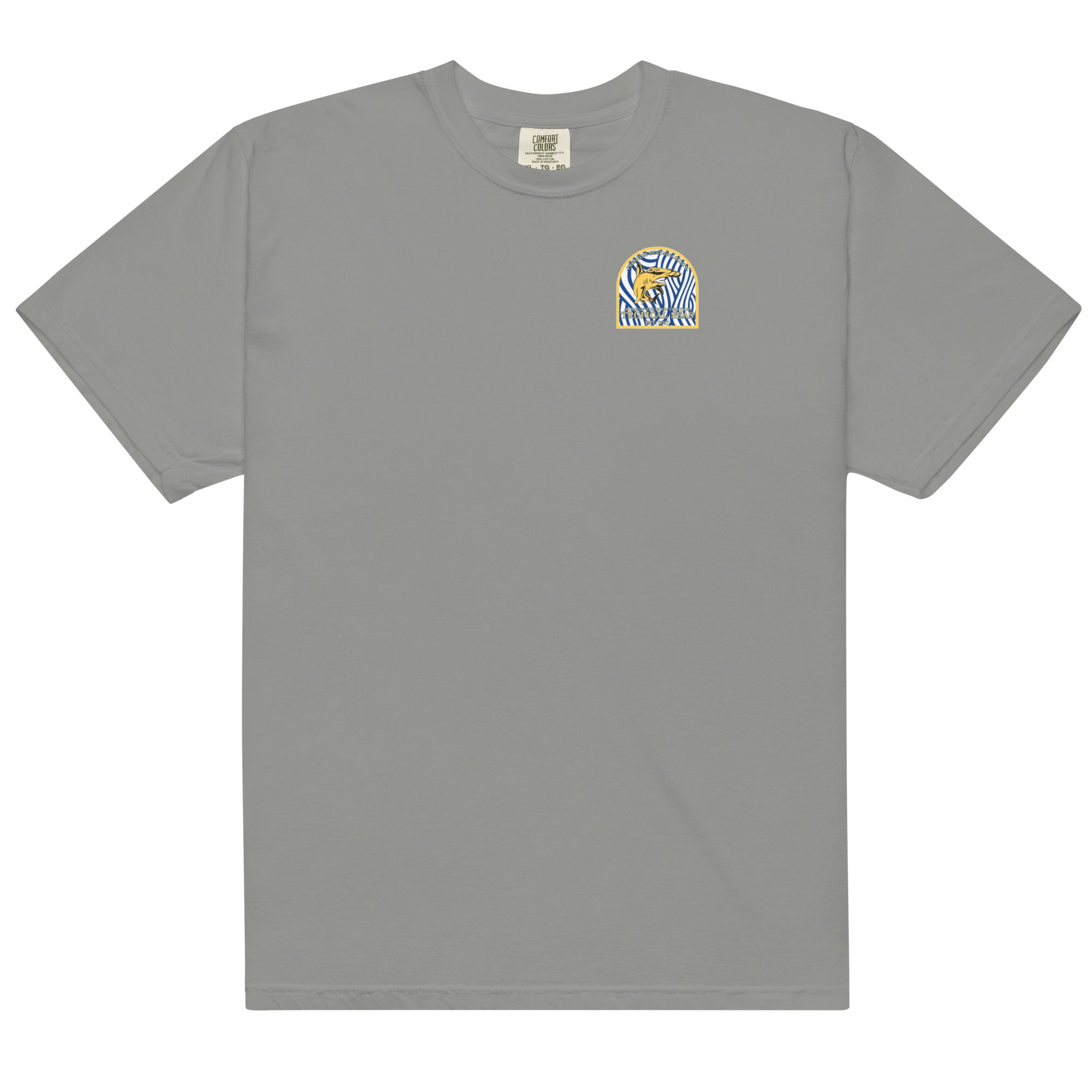 T-shirt Homme Épais – Imprimé Requin Marteau, Style Décontracté Premium