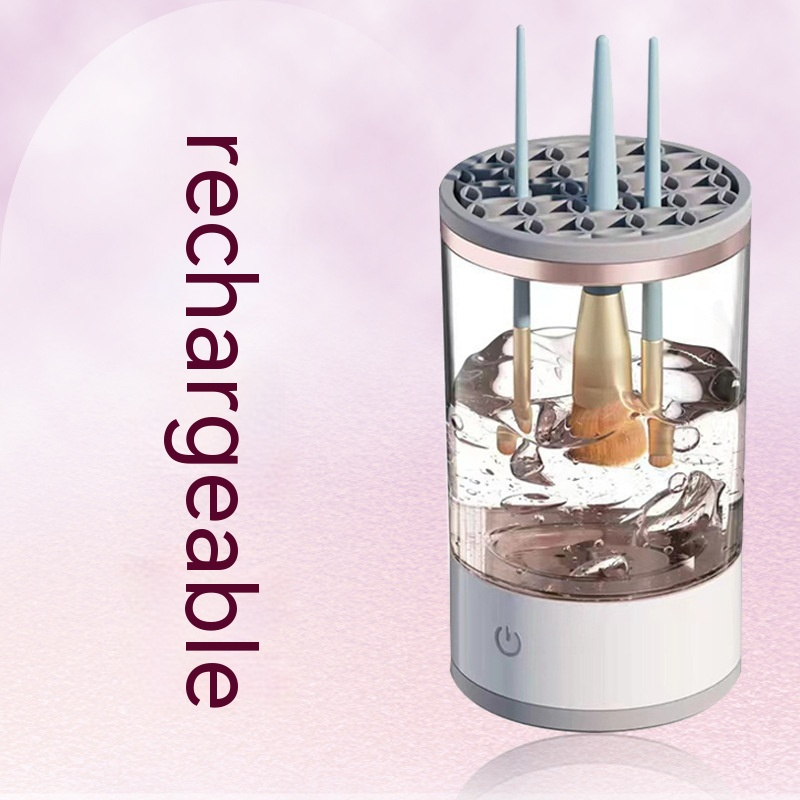 Nettoyeur de Pinceaux de Maquillage – Nettoyage Rapide, Séchage Efficace et Réutilisable