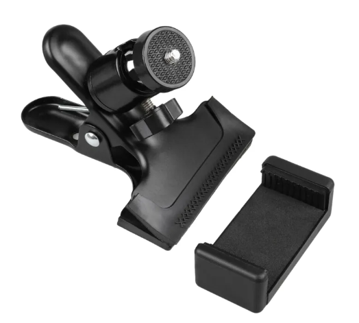 Support de Téléphone pour Guitare – Clip Réglable pour Partition, Tablatures et Enregistrement
