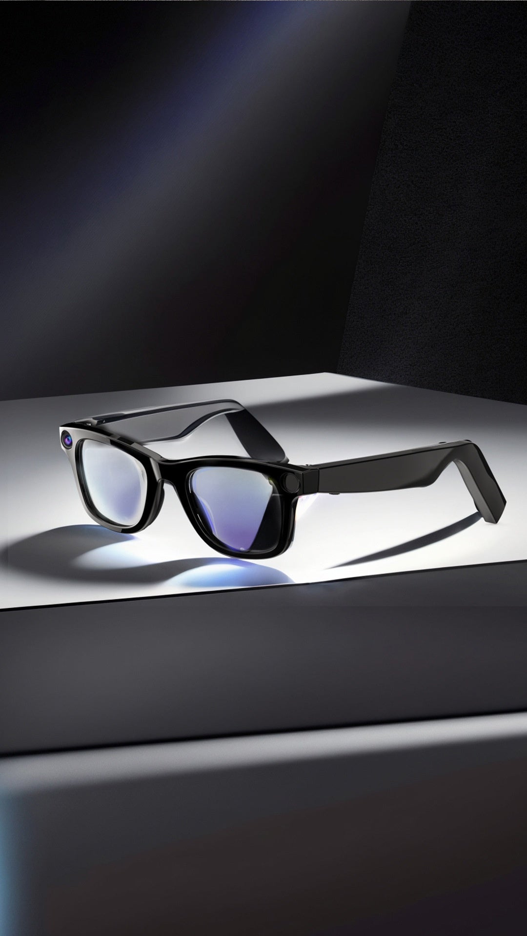 Lunettes Intelligentes avec Caméra IA – Smart Glasses Connectées, Capture Photo/Vidéo et Fonctions Assistées