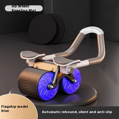 Roue Abdominale à Retour Automatique – Appareil de Musculation pour Abdominaux, Bras et Gainage