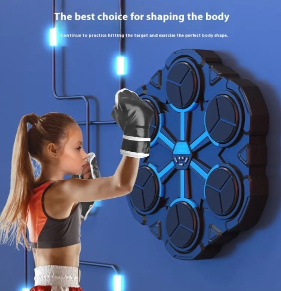 Machine de Cible de Boxe Intelligente – Entraînement Interactif avec LED et Réaction Rapide